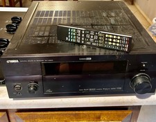 Yamaha RX-V3800 7.1 Channel A/V Receiver 140 Watts/Ch W/ Remote Bundle  tested