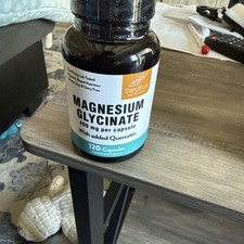 Sandhus Nutrition Magnesium Gylcinate 400mg Per Capsule With Added Question