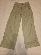 Free People Addy Baggy Chino Pants Khaki Size 4 Nwot 98