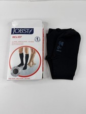 MEDIUM - Jobst Relief Medical Compression Stockings 15-20mmHg Men Women Open Box
