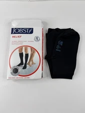 MEDIUM - Jobst Relief Medical Compression Stockings 15-20mmHg Men Women Open Box
