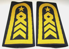 Rangabzeichen Marine Oberstabsbootsmann OA  gold/blau Bw Aufschiebeschlaufen