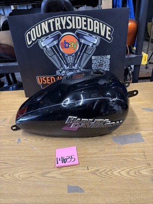 Harley M8 Softail Gas Fuel Tank DENTS Clean Inside Street Bob Standard Damaged