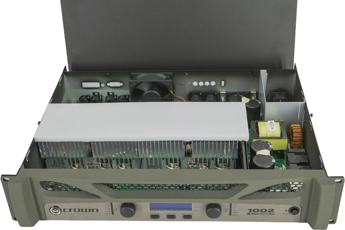 Crown XTi 1002 2-Channel 500W Power Amplifier - NO POWER | eBay