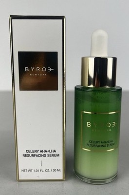 Byroe New York Celery AHA + LHA Resurfacing Serum - 1 fl oz/30ml - New in Box