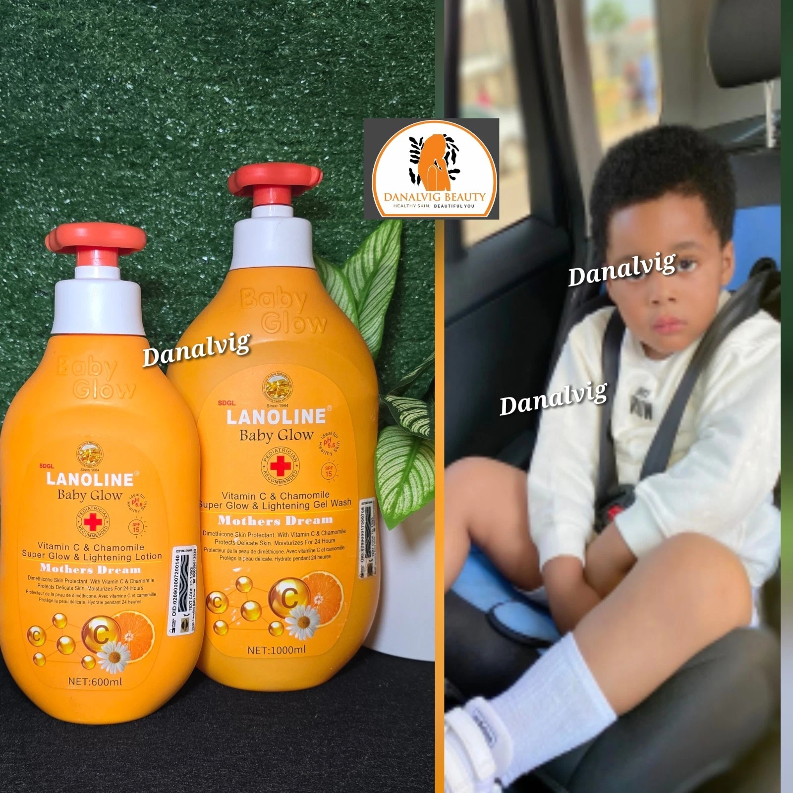 Lanoline Baby Glow Vitamin C & Chamomile Lightening Gel Wash + Lotion - 2pcs set
Opens in a new wind