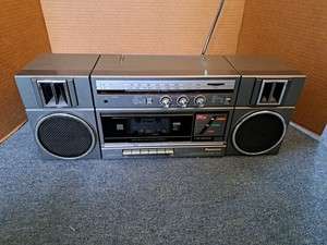 PANASONIC RX-C37 Boom Box Portable Stereo/cassette Player Radio Works