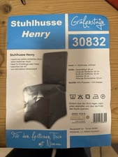 Stretch-Stuhlhussen, Grau