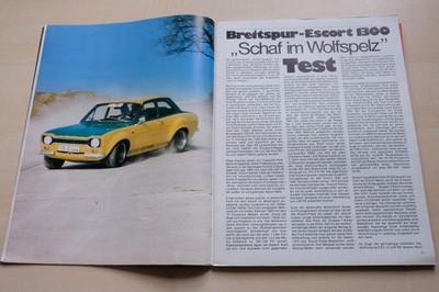 Rallye Racing 05/1973 Ford Escort GT Gerstmann mit 93PS im TEST auf 5 Seiten