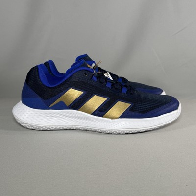 Adidas Men's Forcebounce 2.0 HQ3513 Blue Volleyball Shoes Size 8.5