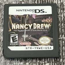Nintendo DS Nancy Drew: The Deadly Secret of Olde World Park- TESTED