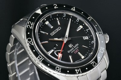 SEIKO SBGE001 GRAND SEIKO Spring Drive GMT Power Reserve 9R66 #047