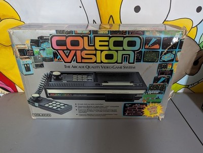 VTG 1982 ColecoVision (Model 2400) Video Game System Console Rare New Open Box