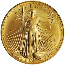 2005 $50 American Gold Eagle 1 oz Brilliant Uncirculated 4736.59 per troy oz