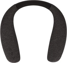 Neckband Bluetooth Speaker Wireless Stereo Wearable w/ Noise Cancelling Mic Blac