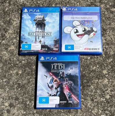 Star Wars Battlefront 1 & 2 + Jedi: Fallen Order - Playstation 4