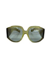 GUCCI Wellington Sunglasses, Plastic, Green, Clear, Women's