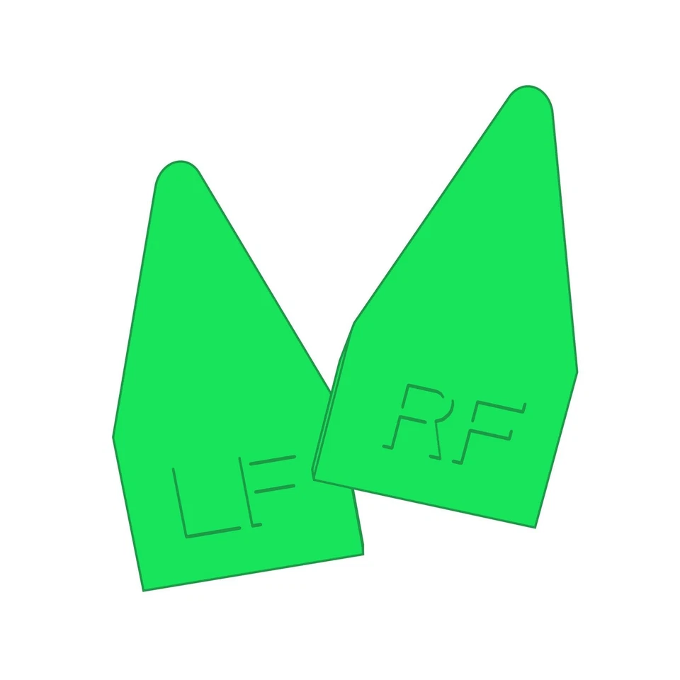 - 2er Set Ersatzschärfwerkzeuge für Saugmesserschärfer Einfacher Austausch Fü... - Bild 4 von 4