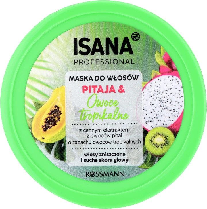Isana Pitaya & Tropical Fruits Body Cream Vegan 200ml