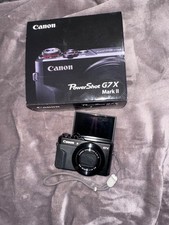 Canon PowerShot G7 X Mark II 20.1MP Digital Camera- Black