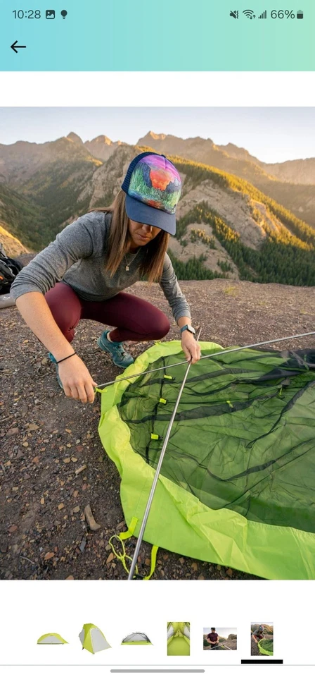 Tienda TETON Sports ALTOS; Tienda Ultraligera para 1 Persona Incluye Huella y... Foto 3 de 4