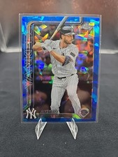 2025 Topps Chrome Update Sapphire Austin Slater New York Yankees