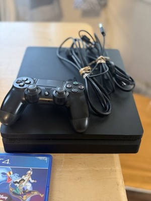 Sony PlayStation 4 PS4 Slim 1TB Console Bundle OEM Controller 2 Games