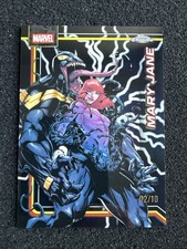 2026 Topps Chrome Marvel #136 Mary Jane Storm's Black Lightning Refractor /10