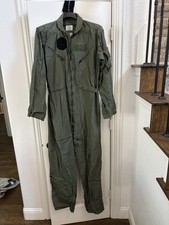 Coveralls, Flyer's, CWU-27/P Propper 44L green, washed, not worn, loop added
