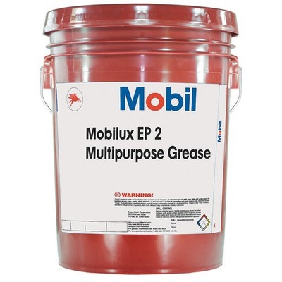MOBIL 105763 EP Grease,Mobilux EP 2,Pail,5 gal 5NJT9
