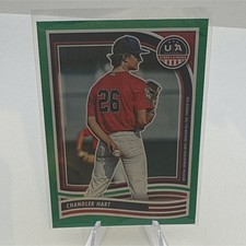 Panini 2024 Stars & Stripes Chandler Hart #199 Green National Team Dev Program