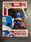 Funko POP! Marvel: Marvel - Captain America (Damaged Box) #06