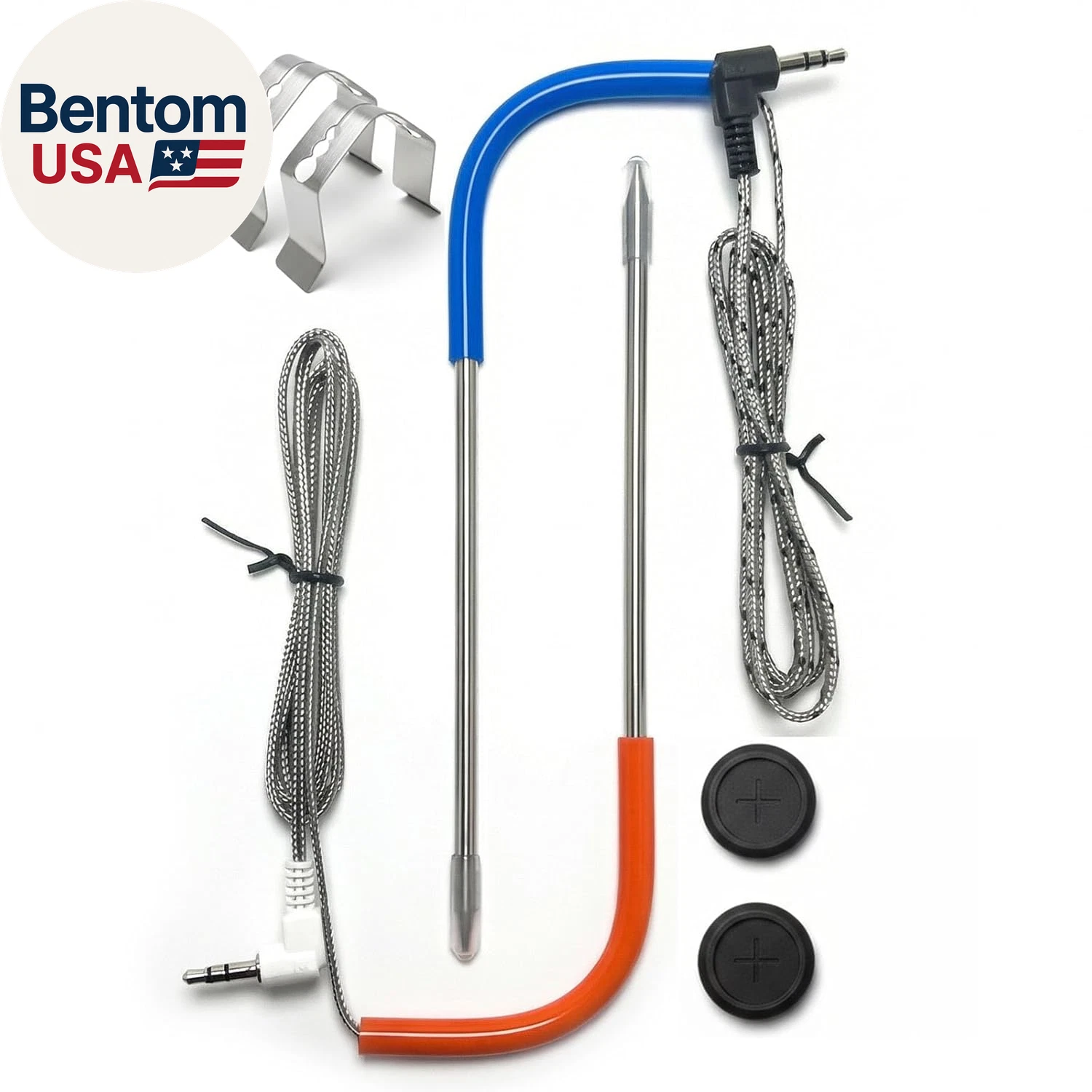 2 Pack Meat Probe for Traeger Grill 3.5mm Temperature Sensor
Opens in a new window or tab