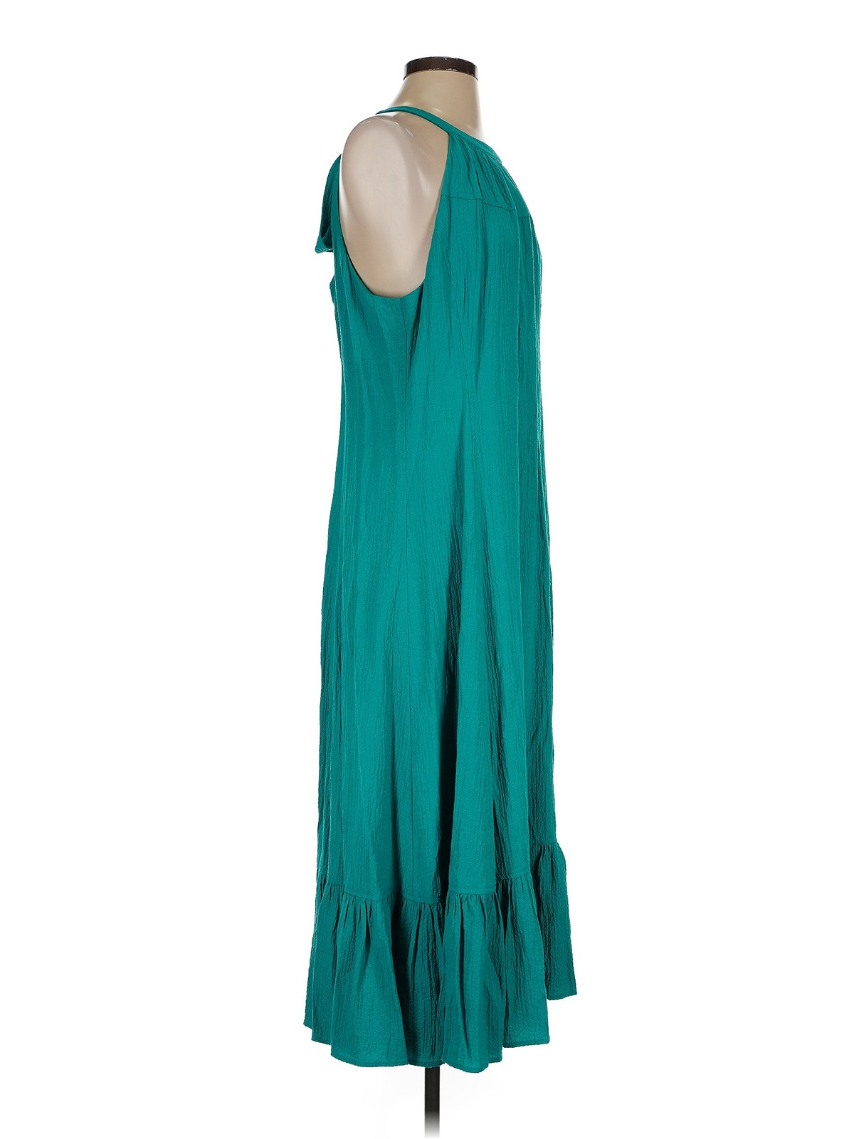 Calvin Klein Women Green Casual Dress S thumbnail 3