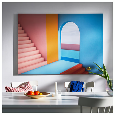 IKEA BJÖRKSTA Picture Wall Art Doorway 55