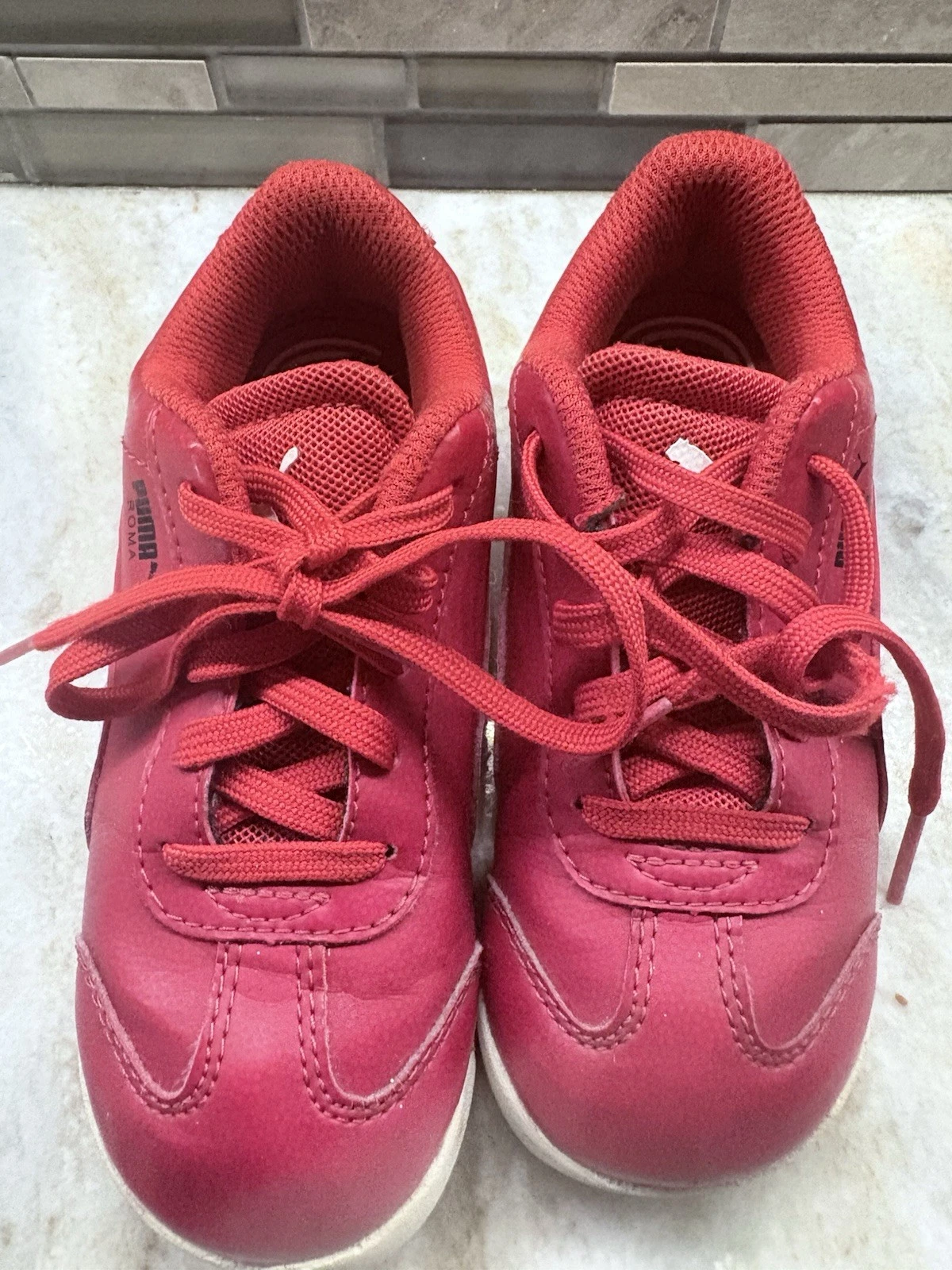 Sneakers Puma rosso brillante taglia 10