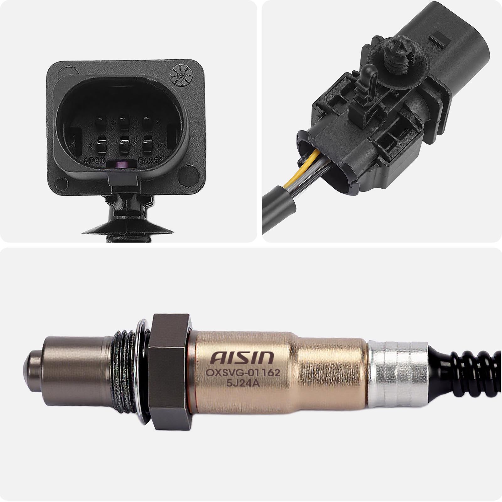 AISIN Upstream Oxygen (O2) Sensor for Volkswagen Passat CC Audi R8 S6 2005-2019