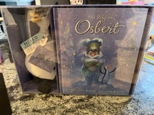 My Penguin Osbert - Stuffed Plush Penguin W/ Book Elizabeth Cody Kimmel New