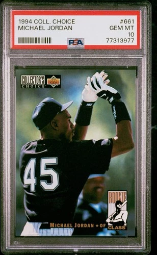 1994 Upper Deck Collector's Choice - Rookie Class Michael Jordan #661 PSA 10 GEM