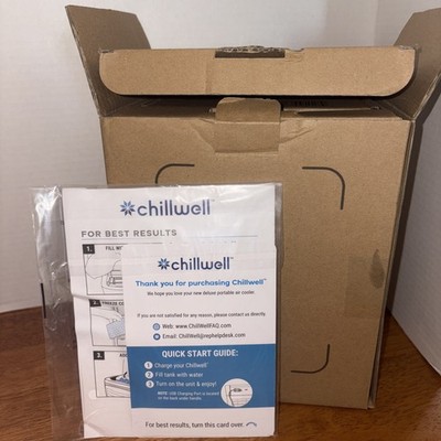ChillWell 2.0 Portable Mini Air Cooler Fast Cooling Compact & Cordless