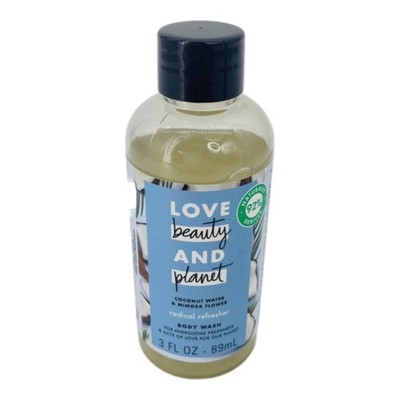 Love Beauty and Planet Coconut Water & Mimosa Flower Body Wash 3 oz