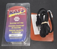 Kat's Heaters 26150 Silicone 150w 120v Hot Pad Adhesive Stick On 4x5 Inch USA