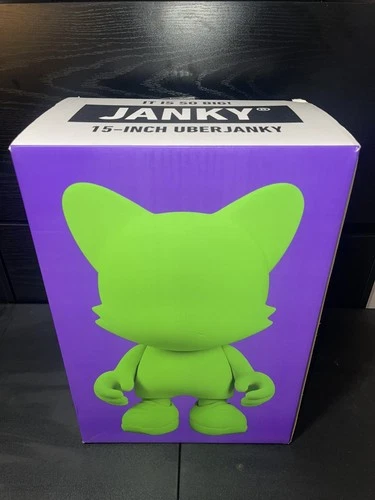 UberJanky Green Color | 15'' Figure By Superplastic | Rare