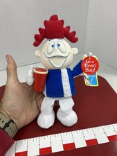Hawaiian Punch Punchy Bean Bag Plush Doll Figure Promo Cup Tags Soft Toy