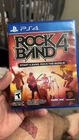 Rock Band 4 PS4 Disc w/ Case