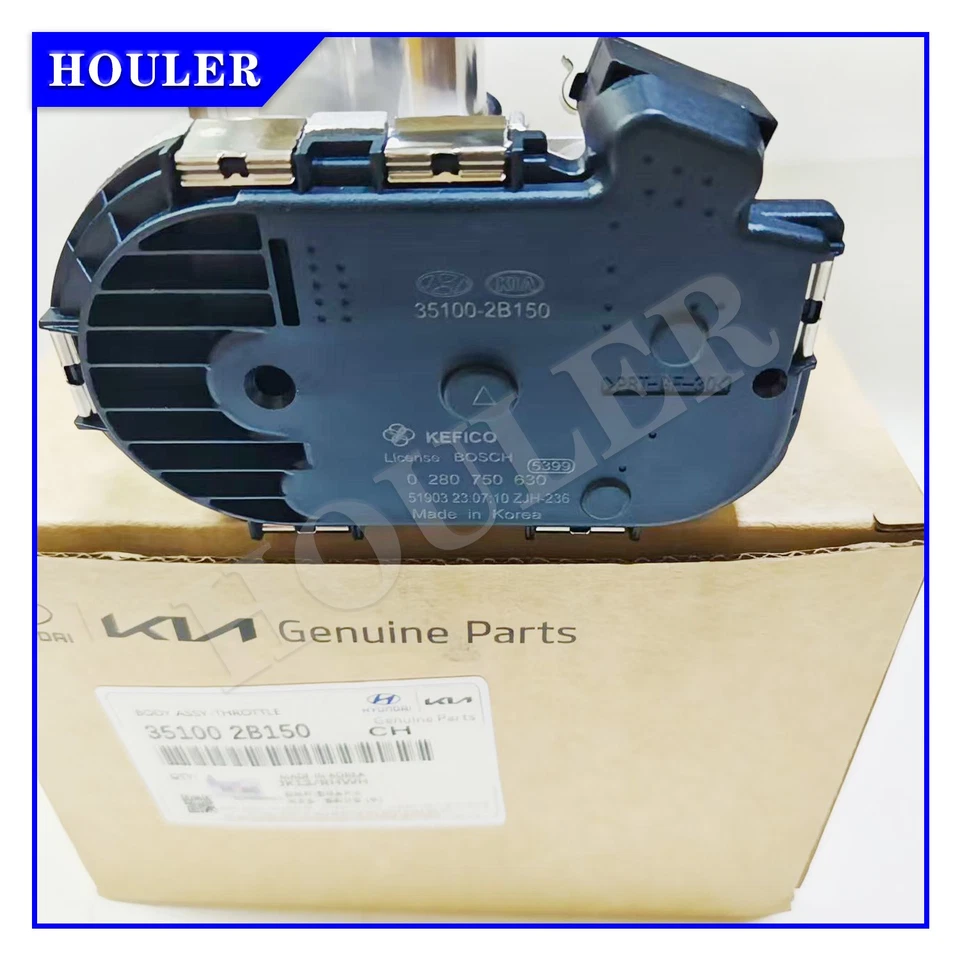 Gen-uine 351002B150 For KIA RIO 1.4L 1.6L 2011-2014 Throttle Body - Image 3 of 4