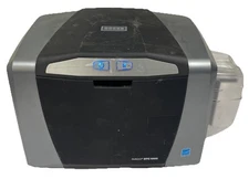 HID Fargo DTC1000 ID Card Printer USB – Color, 8,203 Cards, With Ribbon. Tested