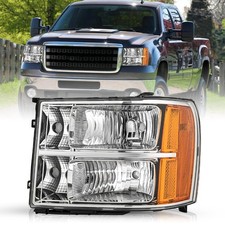 Headlight Assembly for 2007-2013 Sierra 1500 2500 3500 Left Driver Side