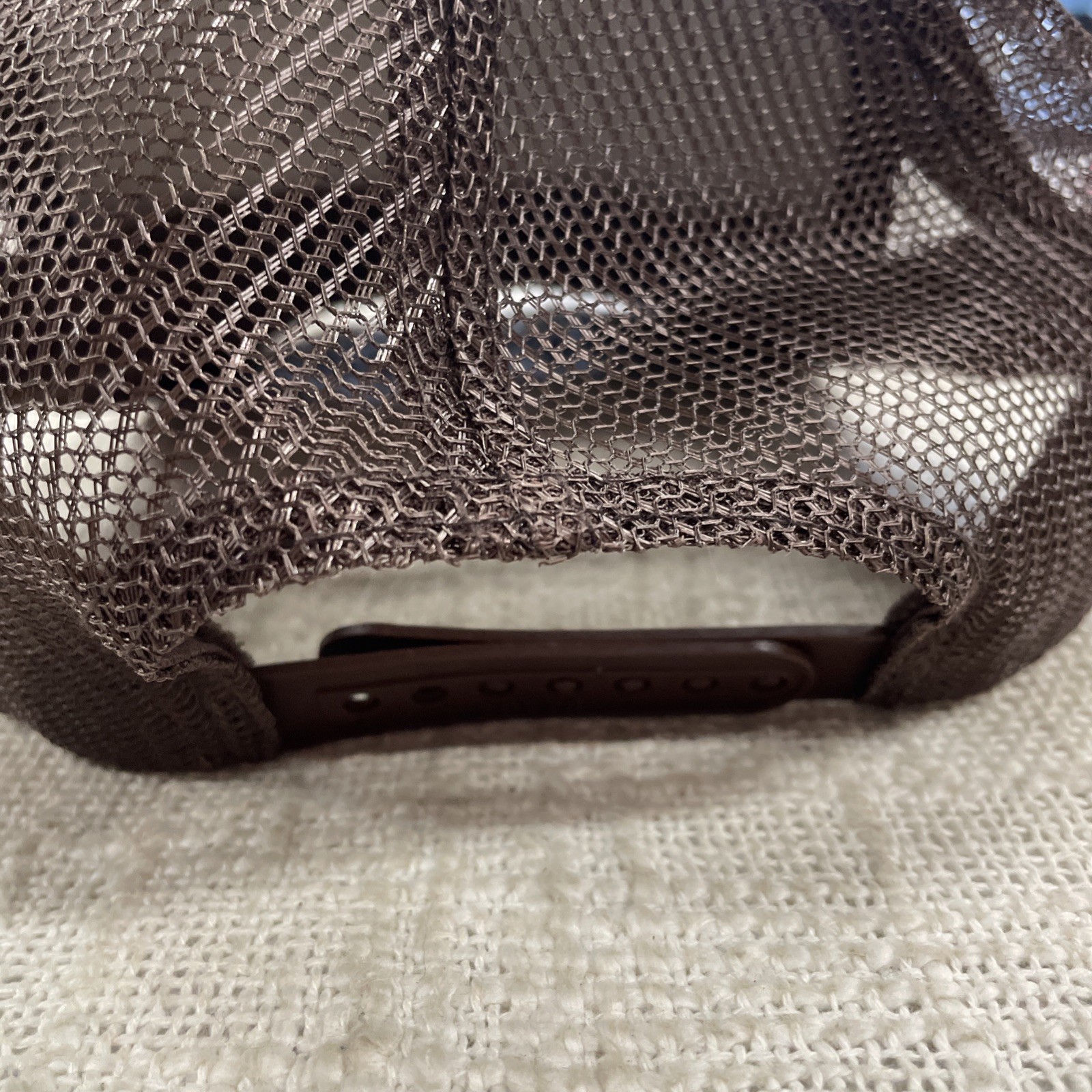 Whiskey Bent & Hellbound Brown Patch Mesh Trucker… - image 4