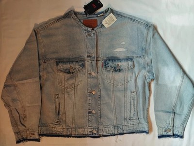Levi's Trucker Premium Big E gr. L denim jacke damen neu